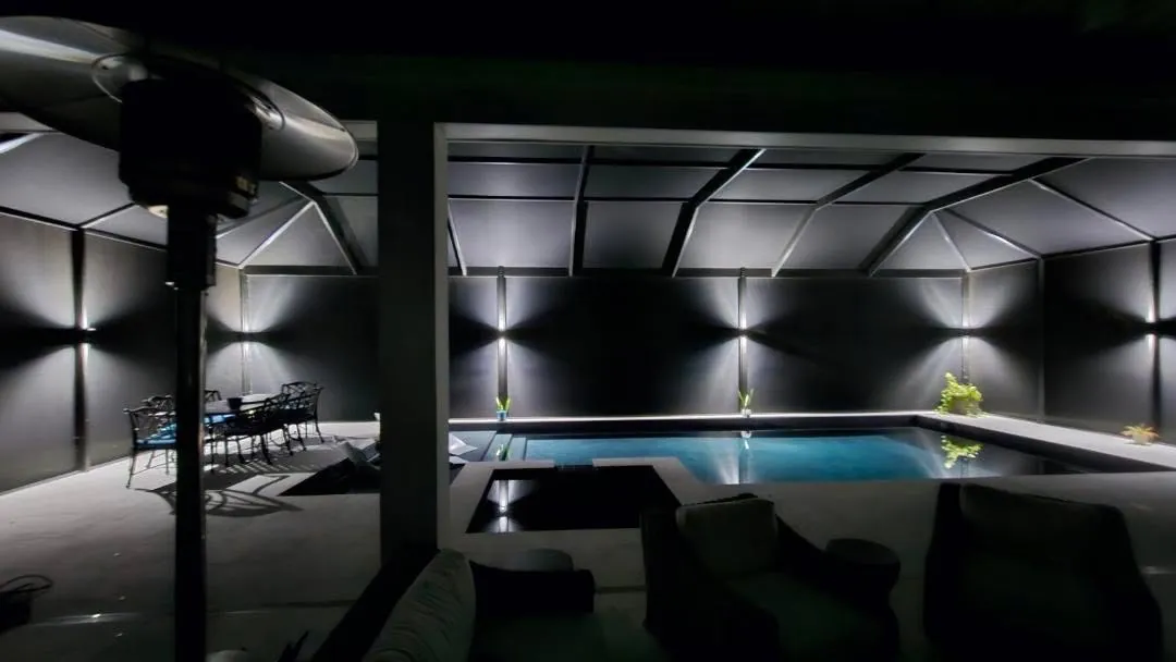 The signature enclosure in warm white